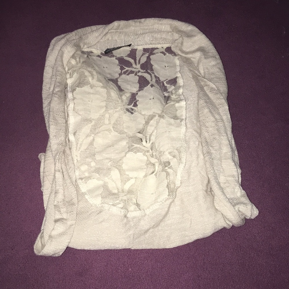 Sheer cardigan